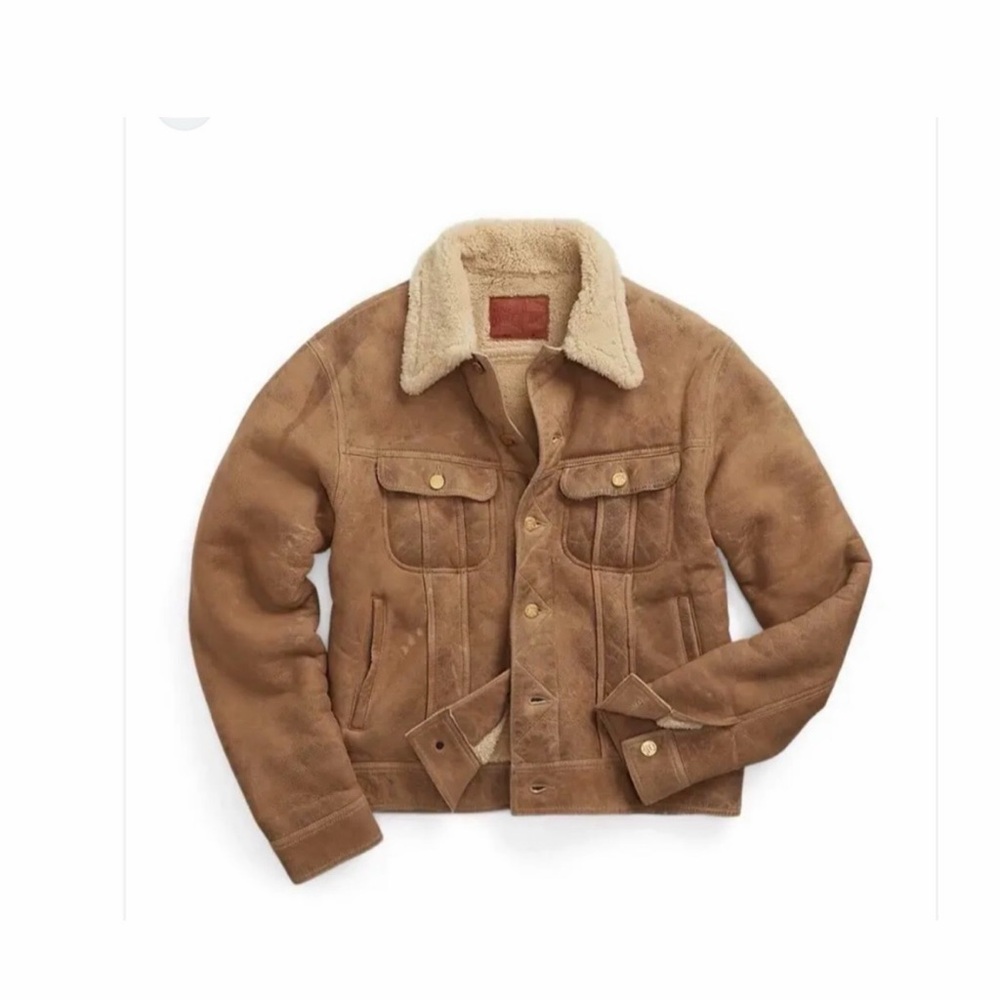 RRL Ralph Lauren Sheepskin - Picture 1 of 6